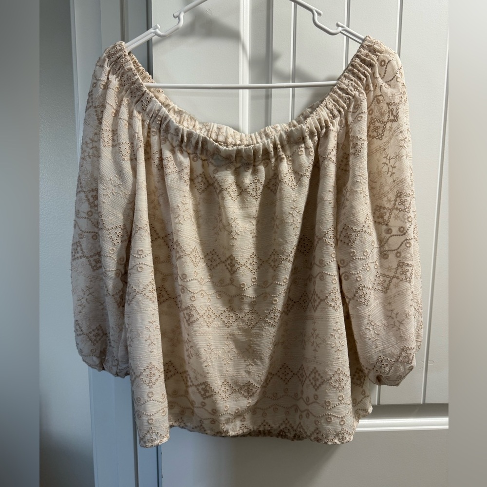 Express Off-Shoulder Top - Picture 3 of 4